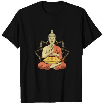 Discover Handpan Buddha Player Spiritual Handpan T Shirts