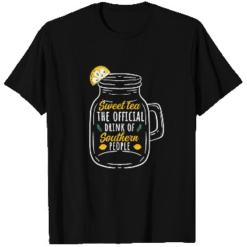 Discover Sweet Tea Glass Outfit Southern People T Shirts