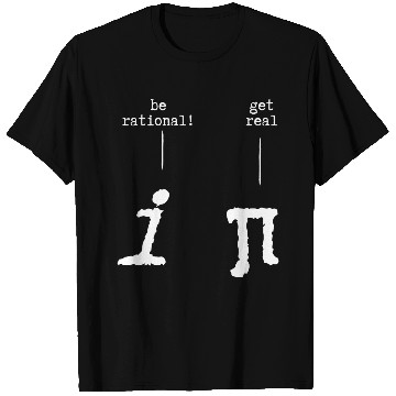 Discover Funny Math circle number pi quote cool T Shirts
