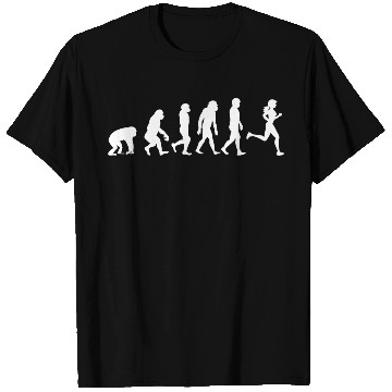 Discover Minimalistic Running Evolution Jogging Girls T Shirts