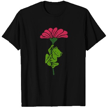 Discover Flower Frog T Shirts