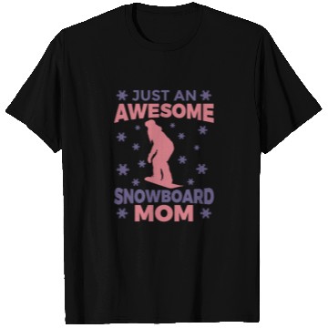 Discover Snowboarding Mom T Shirts