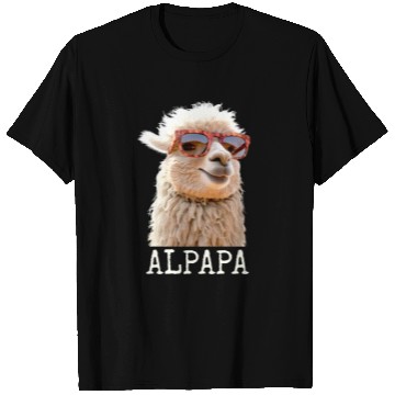 Discover Alpaca Papa Alpapa Lama Dad Alpaca Fathers Day T Shirts