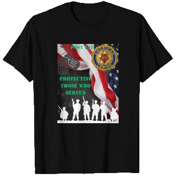 Discover Protect those who served T Shirts