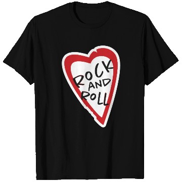 Discover Rock and roll Lover T Shirts