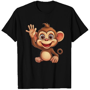 Discover Cute Monkey for Kids for a Kid T Shirts