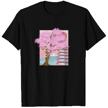 Discover Japan aesthetics sakura tree gift cherry blossom T Shirts