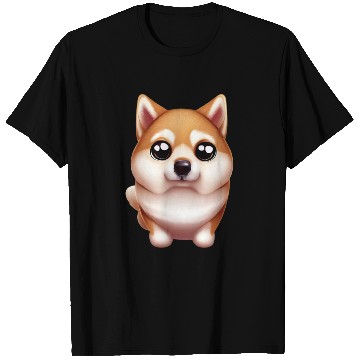 Discover Shiba Inu Artistry T Shirts