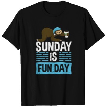 Discover Sunday Is Fun Day Sloth T Shirts