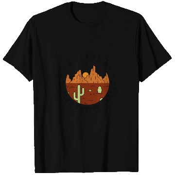 Discover Arizonna Grand canyon state 1912 sunset land T Shirts