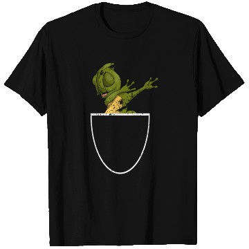 Discover Dabbing Lizard Reptile Animal Pocket Chameleon T Shirts