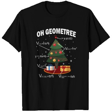 Discover Math Geometree Tree Geometry Teacher T Shirts