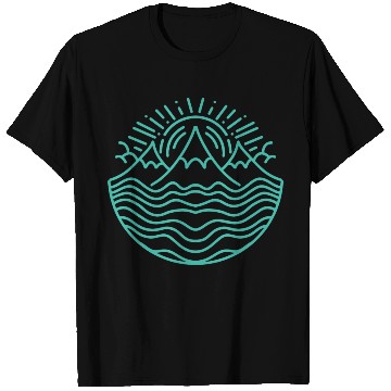 Discover Abstract Mountain T Shirts