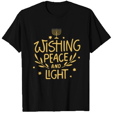 Discover Wishing Peace And Light This Hanukkah T Shirts