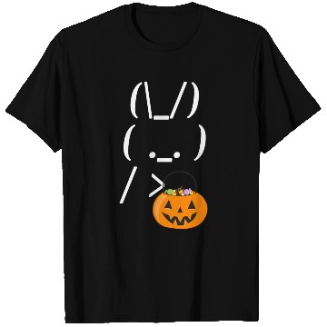 Discover Halloween Bunny Rabbit Meme With Trick Or Treat T Shirts