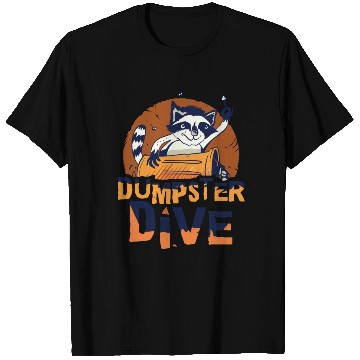 Discover Raccoon Lover Trash Picking Dumpster Diving Trash T Shirts