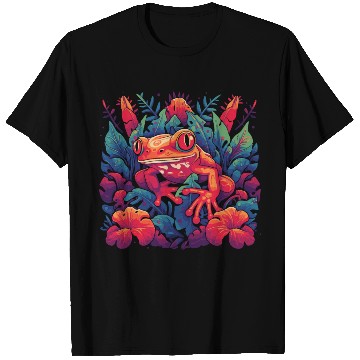 Discover Wild Poison Frog Goth Goblincore Fairycore Gothic T Shirts