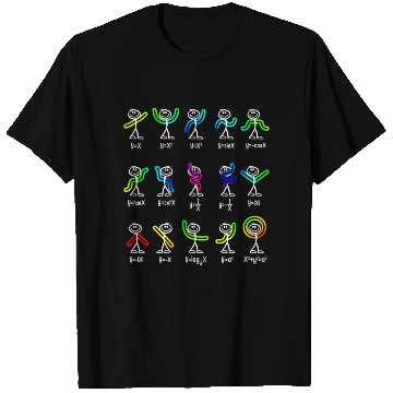 Discover Algebra Dance Function Math Teacher Geek T Shirts