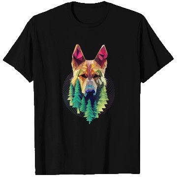 Discover German Shepherd Forest T Shirts