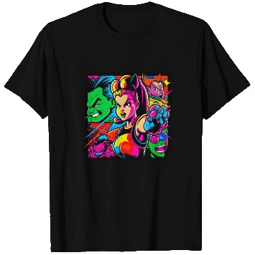 Discover 80s Pop Gaming 80s Popstyle Cartoon For all, who T Shirts