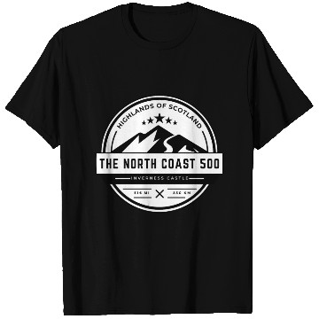 Discover The north coast scotland - NC 500 route T Shirts
