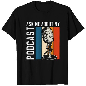 Discover Radio Podcaster Tv Voice T Shirts