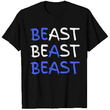 Discover Be A Beast Fitness Workout Gym T Shirts