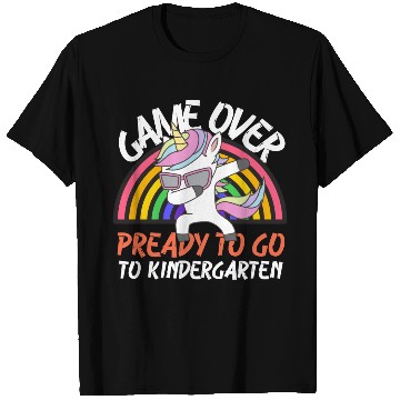Discover Game over ready to go to kindergarten T Shirts