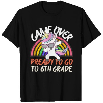 Discover Game over ready to go to 5th grade, back to school T Shirts