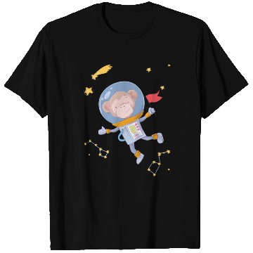 Discover Astronaut Space Monkey Galaxy For T Shirts