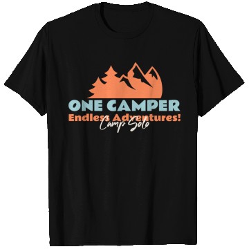 Discover One camper endless adventures T Shirts