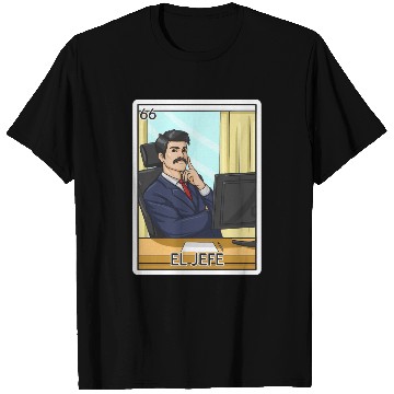 Discover El Jefe The Boss Card Mecan Lottery The Chief T Shirts
