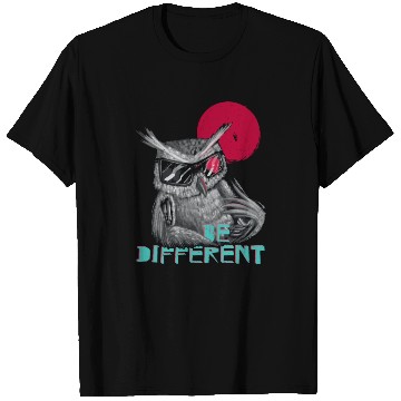 Discover Be different owl - unique & special T Shirts