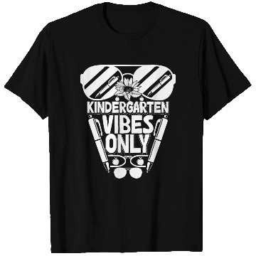 Discover Kindergarten Vibes Only Back to School Funny T Shirts