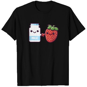 Discover Strawberry Milkshake | Wild Strawberry T Shirts