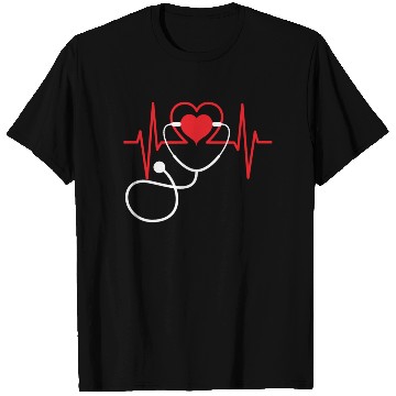 Discover Funny Heart Beats Nurse Nursing Doctor Medical T Shirts