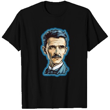 Discover Nikola Tesla Physics Nerd Geek T Shirts