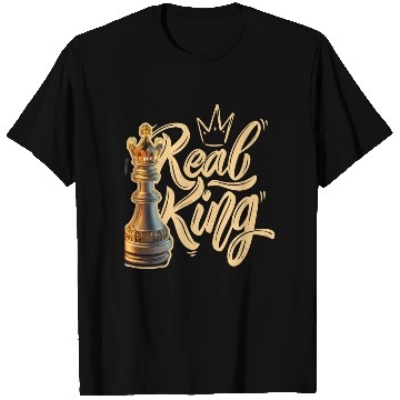 Discover Royal Chess: Real King T Shirts