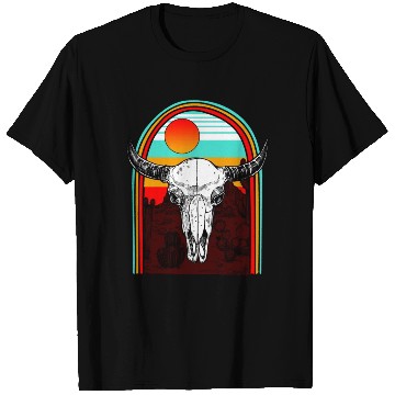 Discover Cow T Shirts, Cow Skulls Hippie Aztec T Shirts, Cow Fan