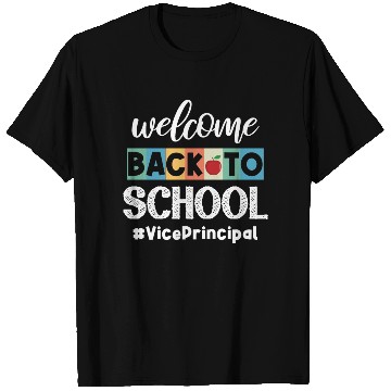 Discover Welcome Back To School Happy Vice Principal Squad T Shirts