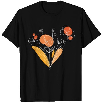 Discover Wildflowers Flowers Nature Bouquet White T Shirts