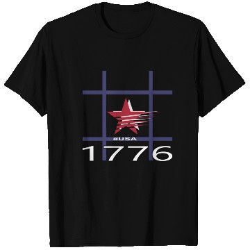 Discover 1776 USA STAR HASHTAG T Shirts