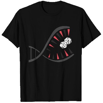 Discover Backgammon DNA Piranha - Unique Board Game Design T Shirts