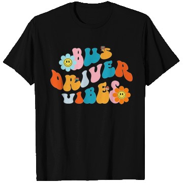 Discover Bus Driver Vibes, Back To School T Shirts