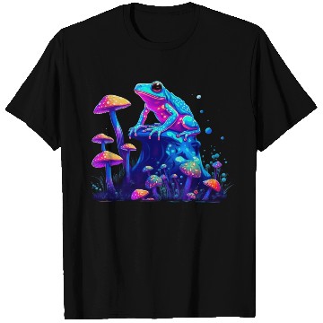 Discover Aesthetic Frog Mushrooms Frogs for a Mushroom T Shirts