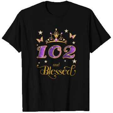 Discover 102 And Blessed 102 102Nd T Shirts