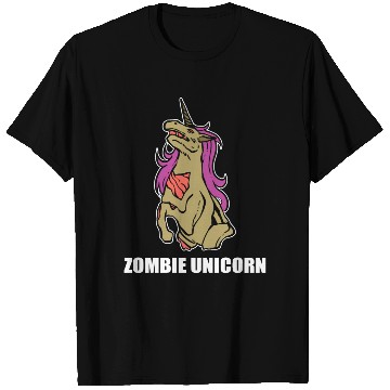 Discover Zombie Unicorn Funny Cowboy Gift T Shirts
