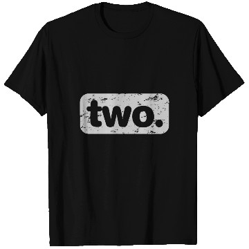 Discover Number 2 Men Women 2nd Wedding Anniversary Him Her T Shirts