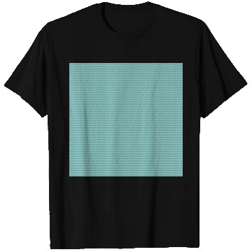 Discover Teal White Minimal Pattern T Shirts