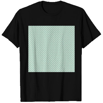 Discover Retro Teal Circles Pattern T Shirts